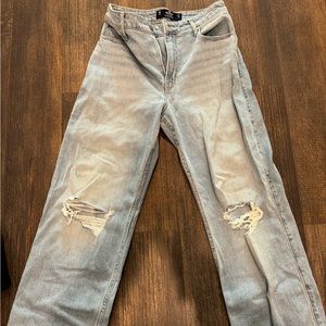 hollister wide leg jeans